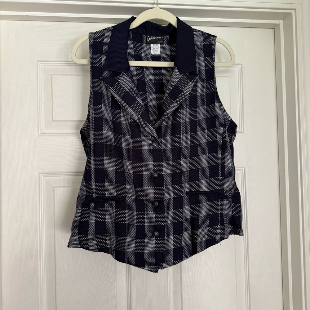 Sandy Duncan Vintage 2-Piece Vest/Shorts Set, sz 16p